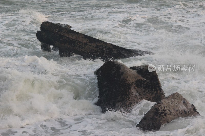 广东省汕尾市红海湾海边古堡