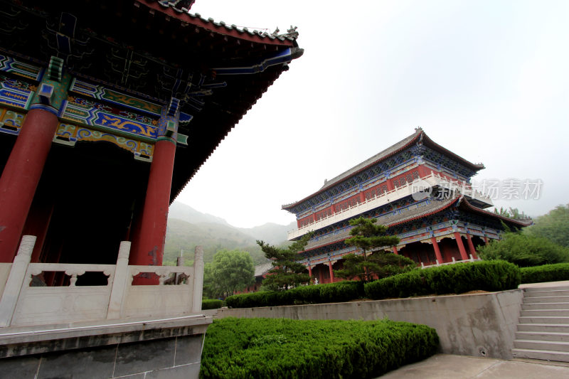 山东著名旅游景点醴泉寺建筑风格