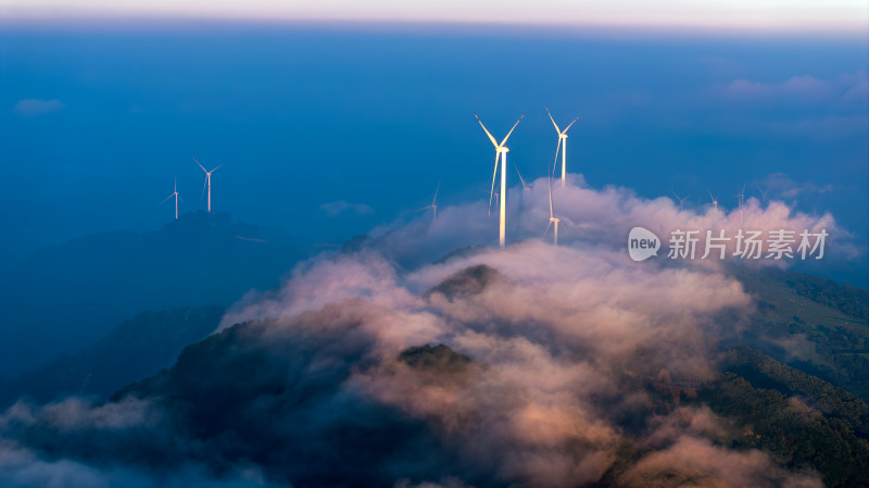 大山云海风电航拍