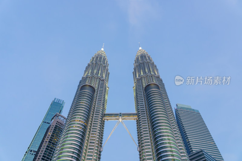 马来西亚吉隆坡默迪卡118大厦城市天际线