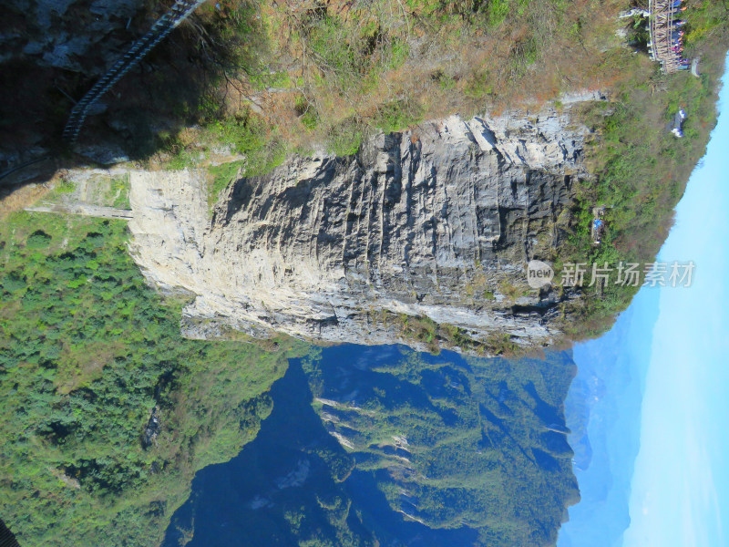 张家界天门山旅游风光