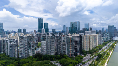 深圳南山粤海街道建筑群