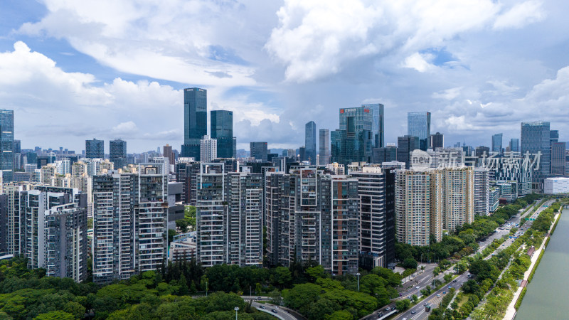 深圳南山粤海街道建筑群