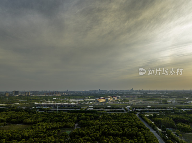 上海赛车场航拍2024