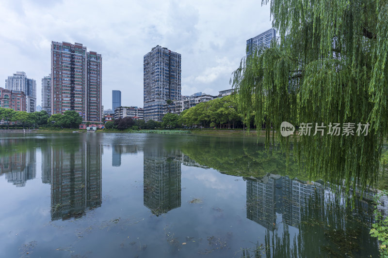 武汉江岸区宝岛公园风景