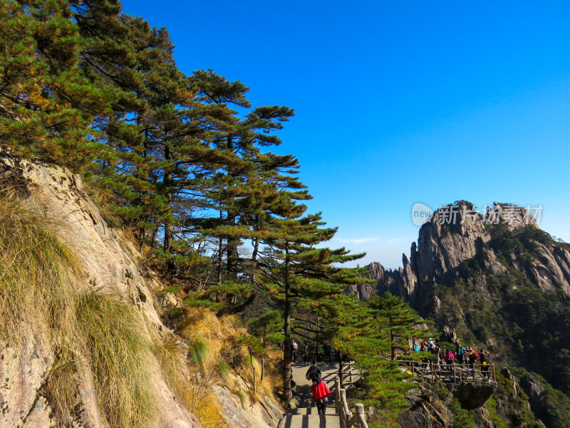 中国安徽黄山旅游风光