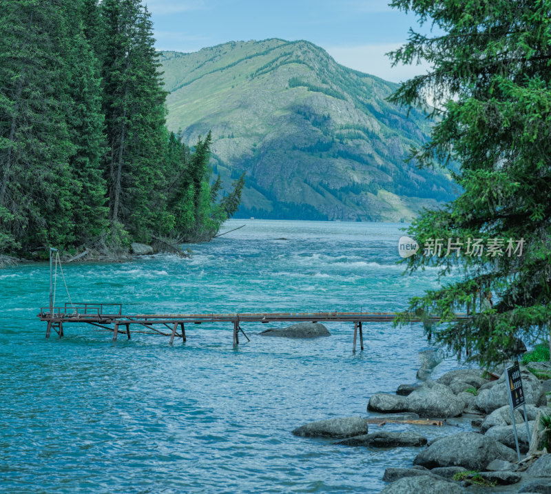 新疆阿勒泰喀纳斯湖景区