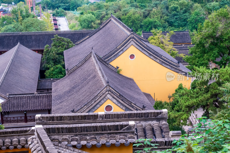 江苏镇江市金山公园江天禅寺建筑