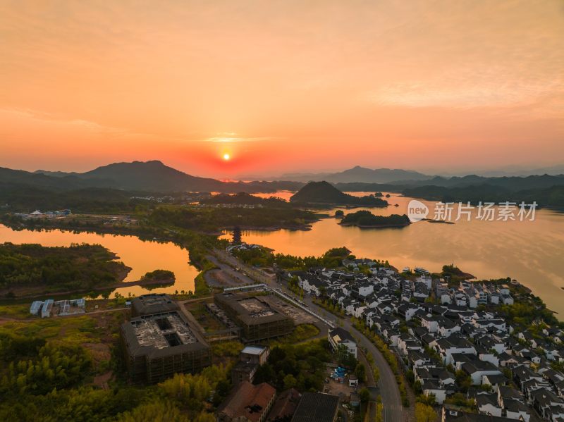 千岛湖日出风光