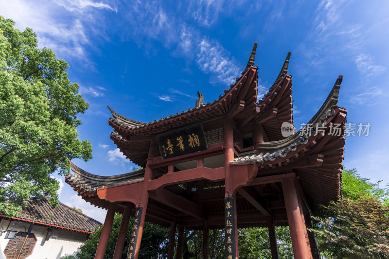 武汉武昌区黄鹤楼公园风景