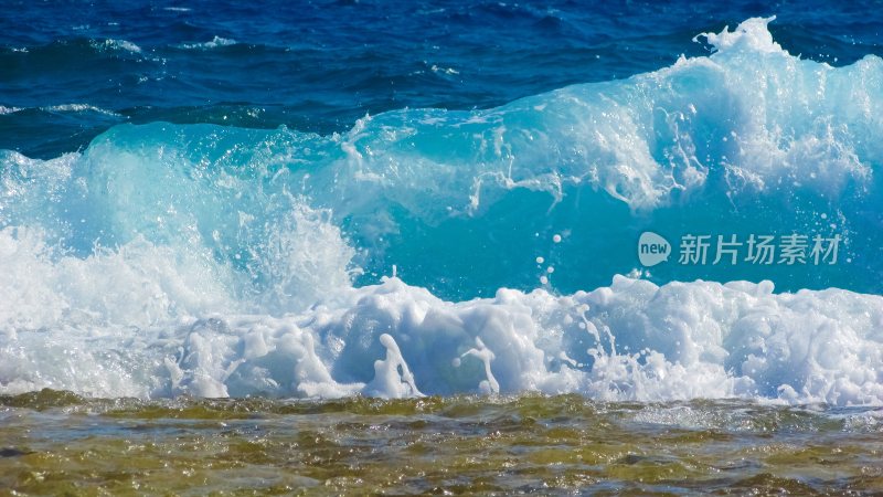 大海浪花巨浪浪潮汹涌海浪波涛汹涌