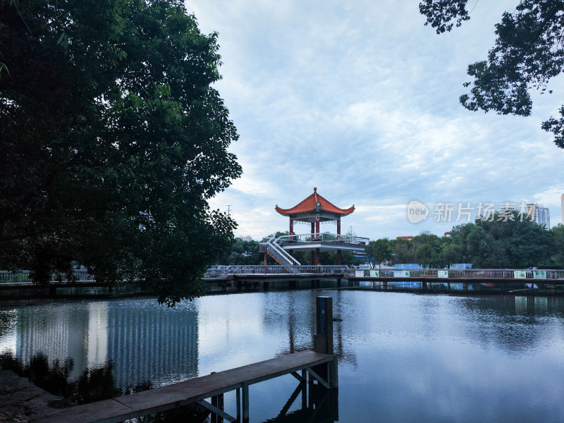 武汉武昌沙湖风景