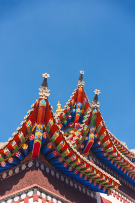 米拉日巴佛阁寺庙建筑