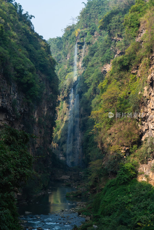 贵州黔西南马岭河峡谷风景