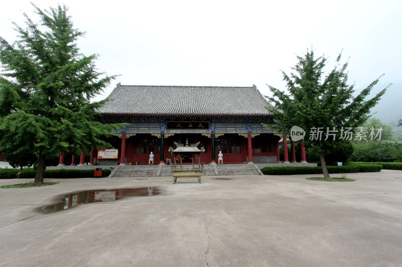 山东著名旅游景点醴泉寺建筑风格