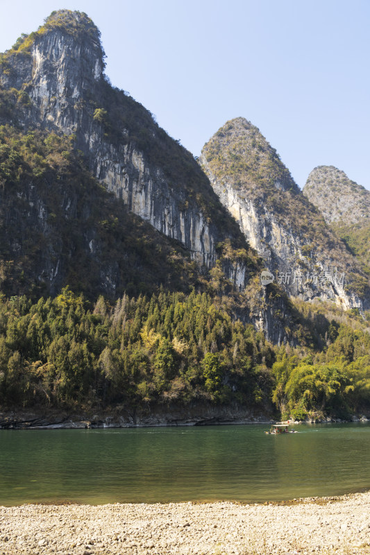 阳朔兴坪漓江山水风光