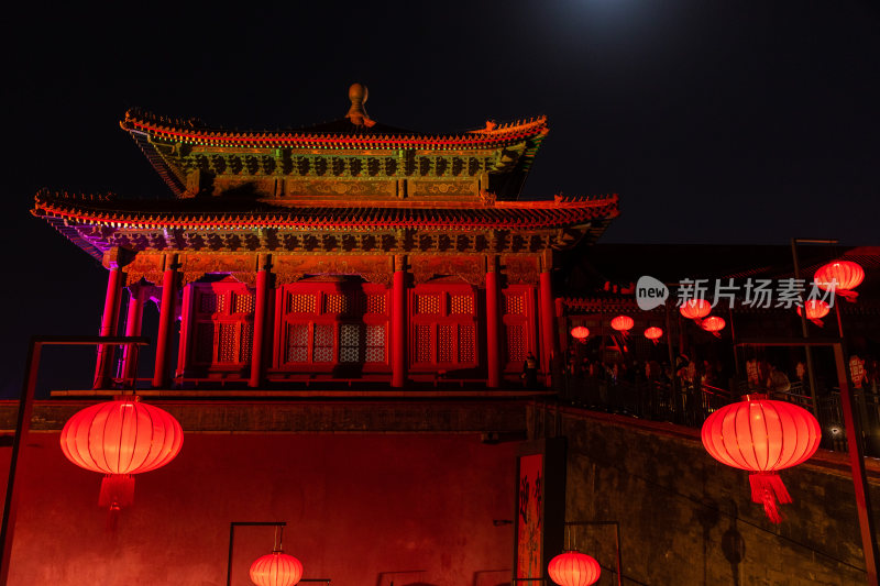 北京故宫上元之夜灯光秀