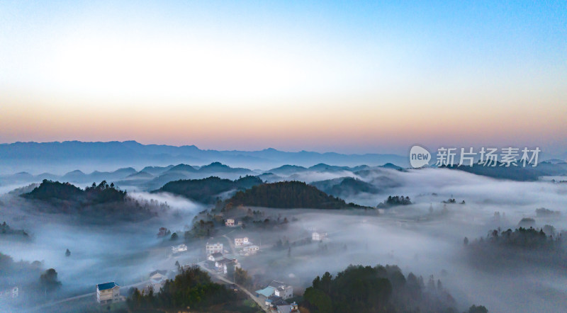 贵州遵义湄潭茶海