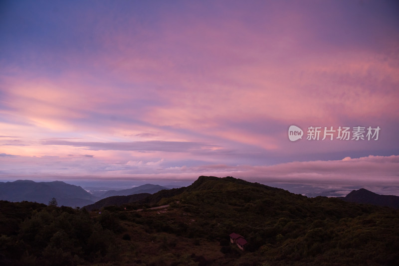 山景日出