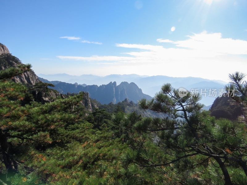 中国安徽黄山旅游风光