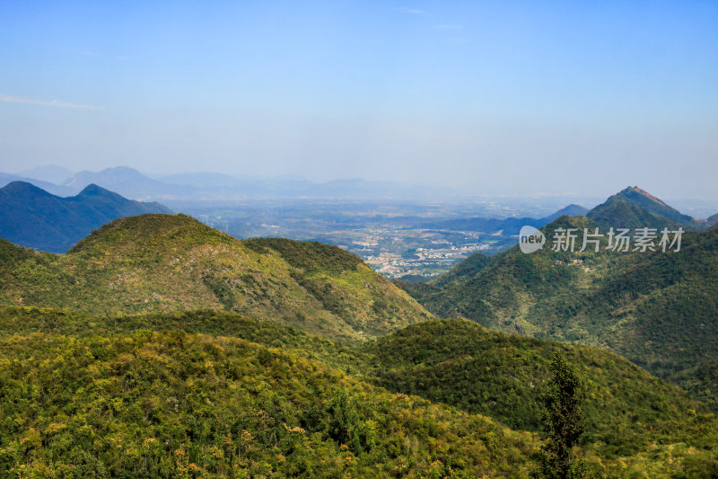 湖北黄石仙岛湖生态旅游景区，天空之城景区