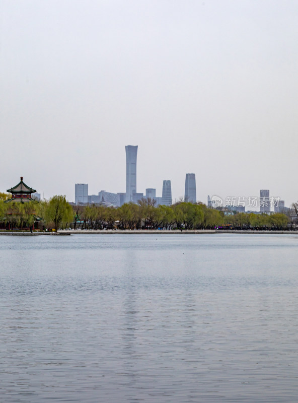 北京什刹海后海公园景点景观