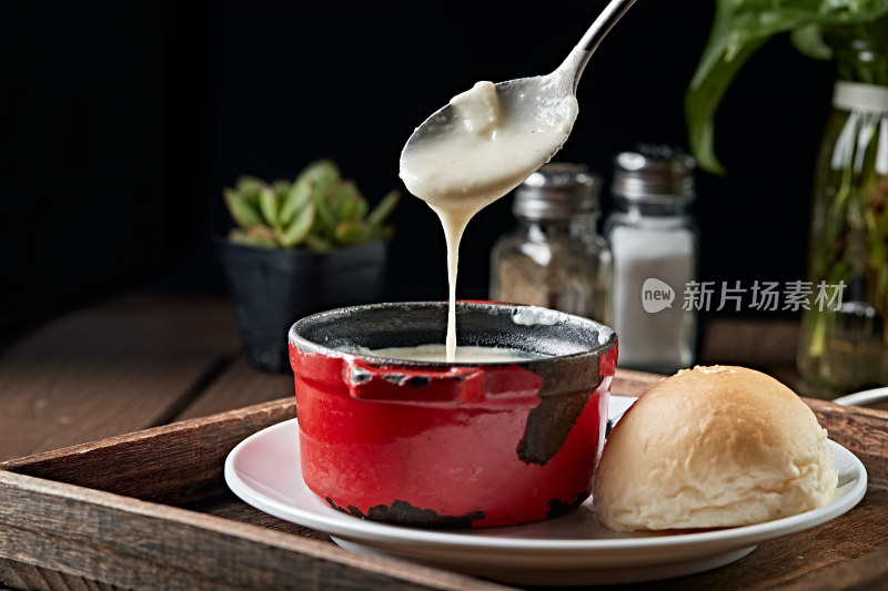 意式奶油蘑菇汤