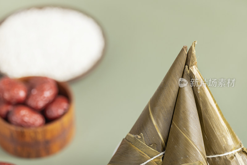 端午节粽子美食三角粽