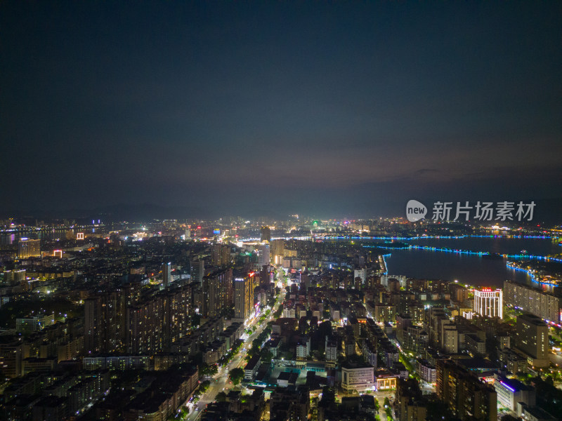 广东肇庆城市夜景