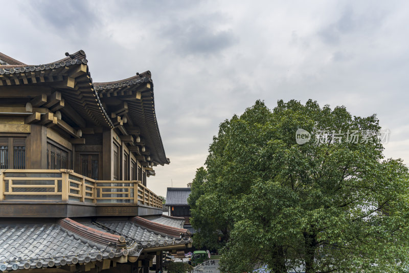 杭州拱墅区香积寺古建筑