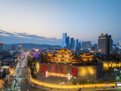 长沙天心阁夜景