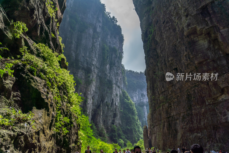 重庆武隆天坑天生三桥