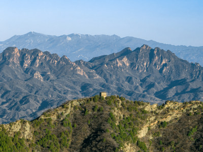 北京密云黄峪口长城 烽燧 烽火台