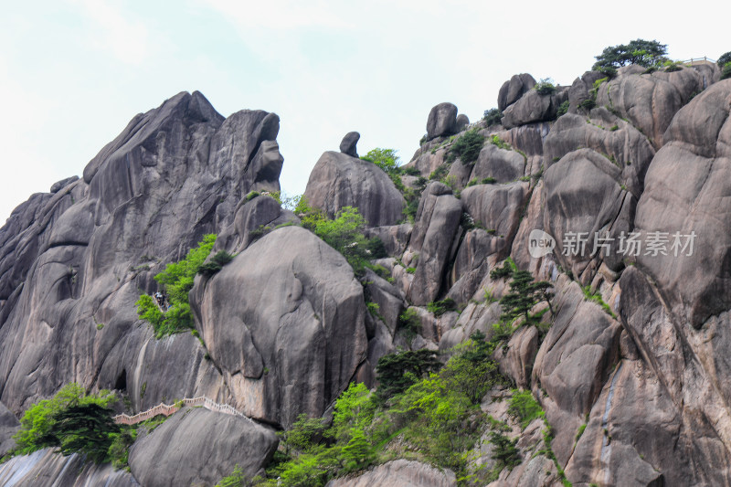 黄山登高自然风光