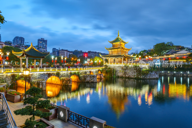 贵阳甲秀楼夜景