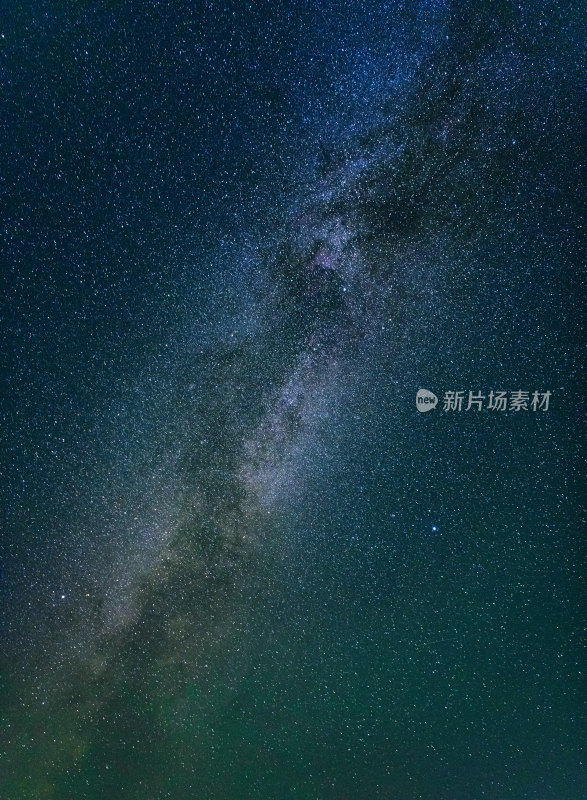 中国黑龙江大庆吐尔伯特银河星空