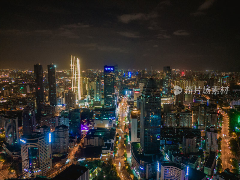 江苏无锡夜景无锡大景