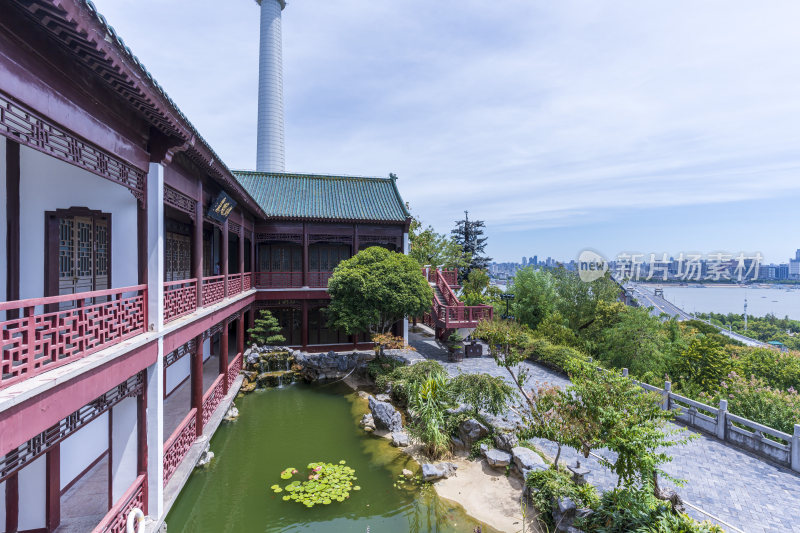 武汉汉阳区龟山风景区风光