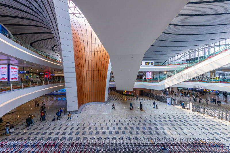 北京大兴国际机场室内结构