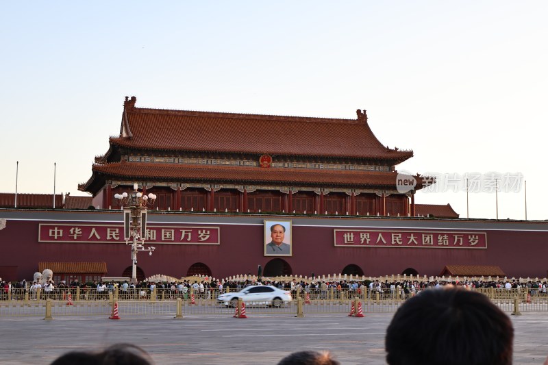 北京天安门城楼景观