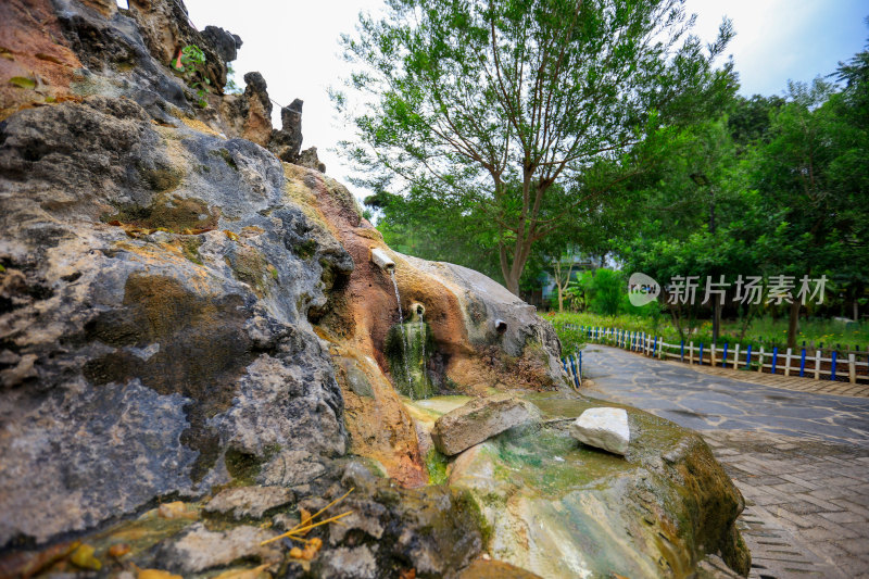 云南保山鸡飞温泉