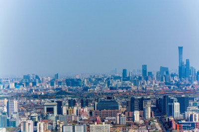 在中央电视塔上俯瞰城市风景-DSC_8050