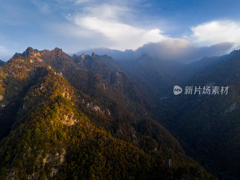 南阳老界岭秋景风光