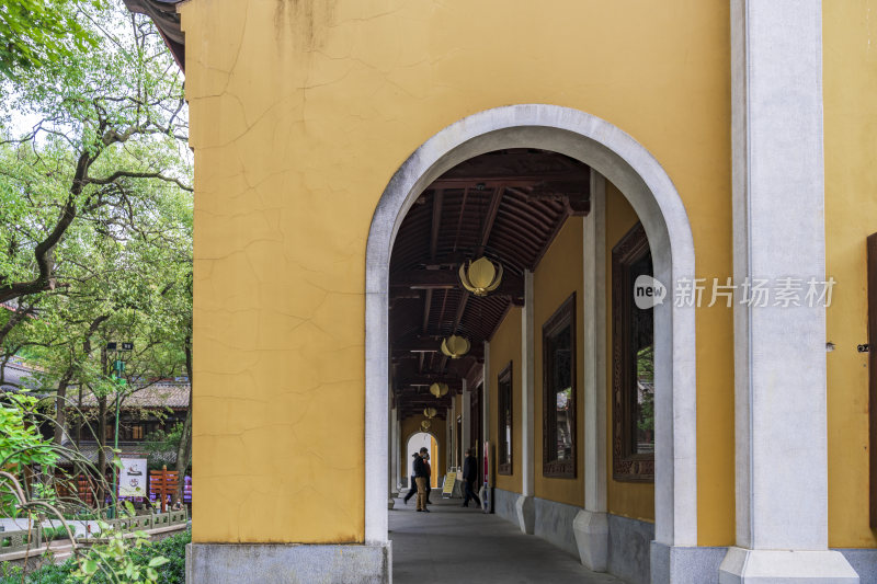 杭州西湖飞来峰灵隐寺千年古刹古建筑