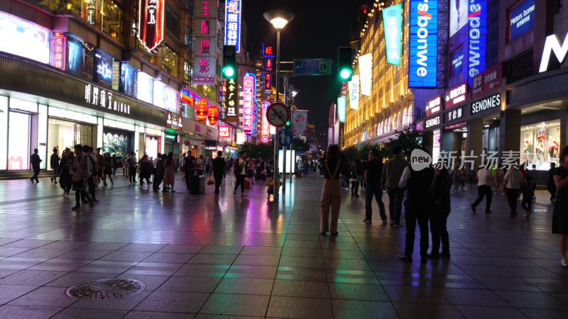 上海南京路夜景