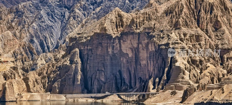 壮丽山河峡谷与桥梁景观