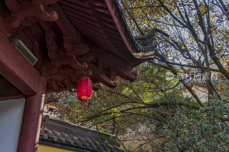 杭州千年古刹法华寺古建筑