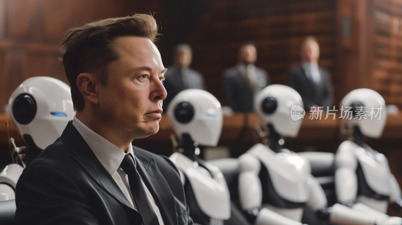 未来审判：科技巨头与机器人的法庭对决