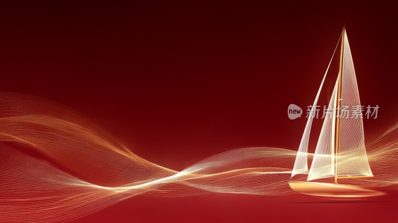 扬帆起航商务背景