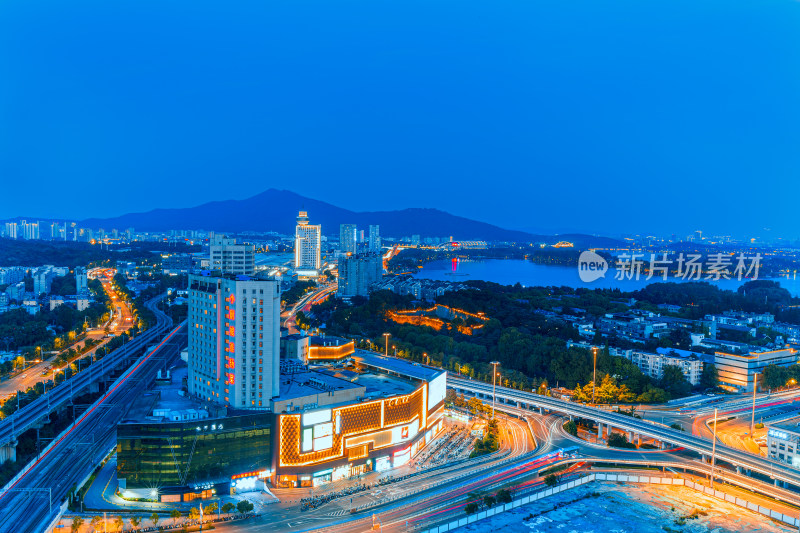 南京立交城市夜景